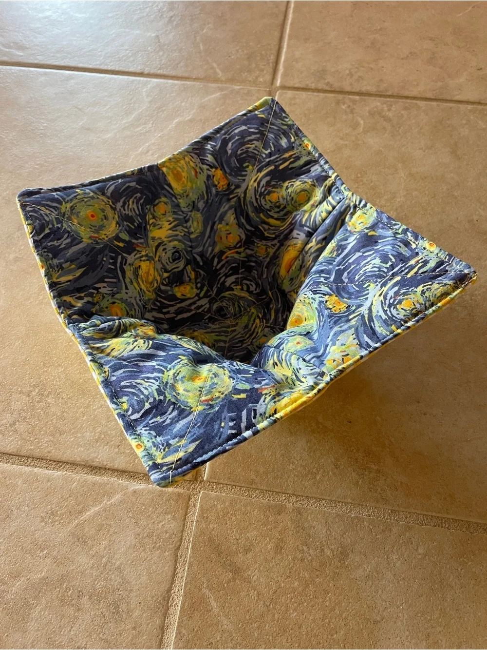 Bowl Cozy & Microwave Potato Bag Set Handmade Kitchen Gift